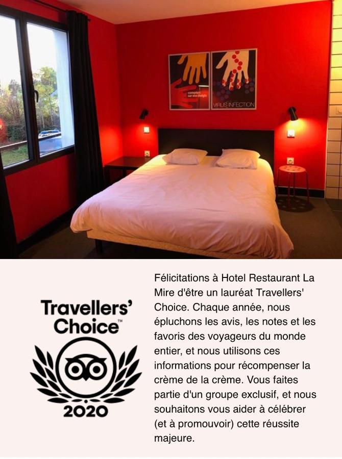 Logis - Hotel Restaurant La Mire Vierzon Exterior foto